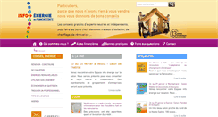 Desktop Screenshot of info-energie-fc.org
